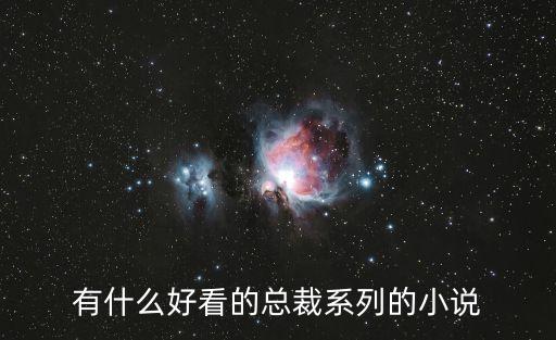 有什么好看的總裁系列的小說