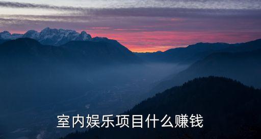 室內(nèi)娛樂項(xiàng)目什么賺錢