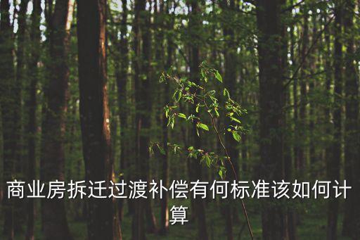 上海市拆遷過渡期補償房租的計算，上海拆遷過渡安置費計算