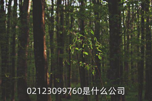 02123099760是什么公司
