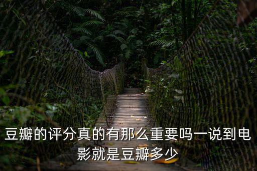 豆瓣的評分真的有那么重要嗎一說到電影就是豆瓣多少