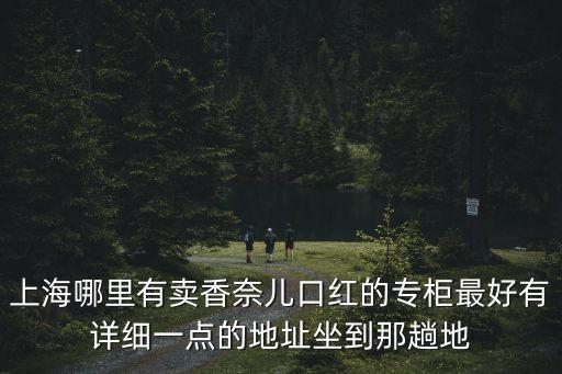 上海哪里有賣香奈兒口紅的專柜最好有詳細一點的地址坐到那趟地