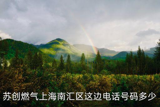上海市燃氣管理事務中心咨詢電話，請問上海燃氣投訴電話多少