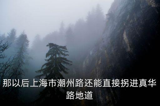 上海市真華路最新消息，那以后上海市潮州路還能直接拐進(jìn)真華路地道