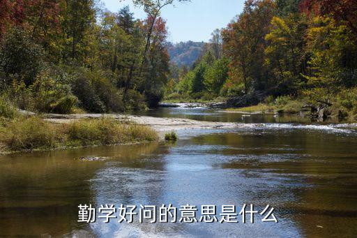 勤學好問，勤學好問是什么意思