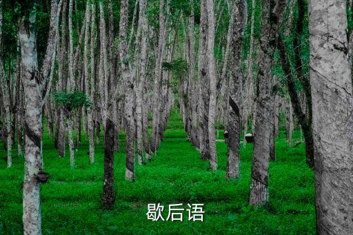 歇后語