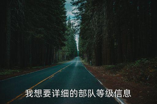 軍人等級，軍銜分幾等幾級