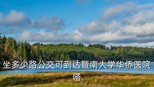 廣州龍口東到華僑醫院，從廣州東到龍歸華僑醫院應坐幾路公交車