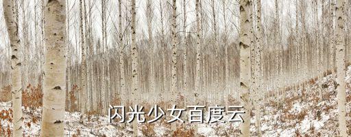 閃光少女豆瓣，閃光少女百度云資源