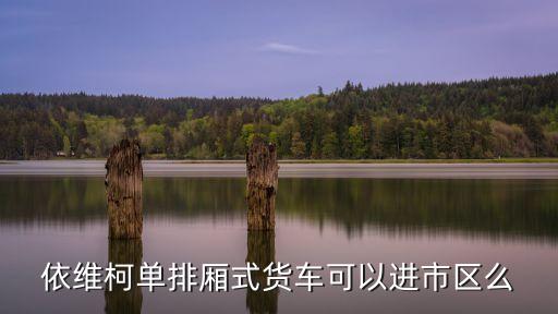 依維柯廂式貨車可以進上海市區嗎，17座的黃牌依維柯外地牌照能進上海嗎