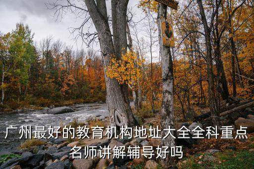 2017廣州正規(guī)教育機(jī)構(gòu)，廣州最好的教育機(jī)構(gòu)地址大全全科重點名師講解輔導(dǎo)好嗎
