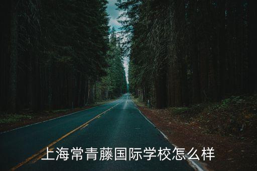 上海市常青國際學校，上海常青藤國際學校好不好