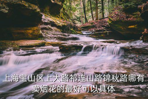上海市2019年鞭炮焰火哪里有賣，上海寶山區上大路祁連山路錦秋路哪有賣煙花的最好可以具體