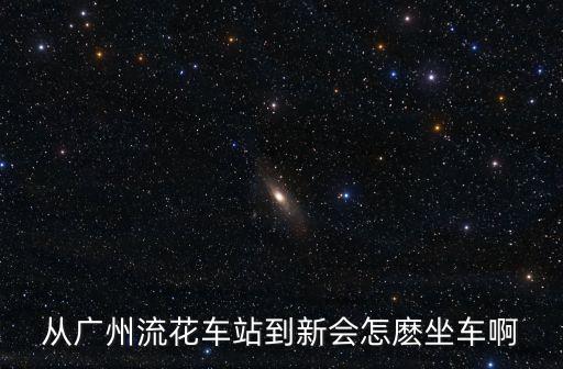 廣州流花汽車站到江門新會，流花汽車站有到江門新會汽車總站的汽車么