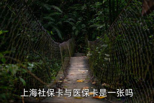 上海市社保卡和醫(yī)保卡同一張，上海社保卡與醫(yī)保卡是一張嗎