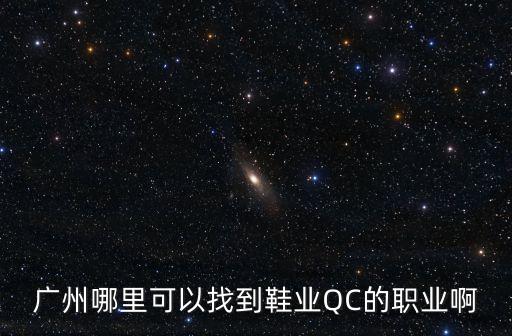 廣州易鑫服裝有限公司，廣州哪里可以找到鞋業QC的職業啊