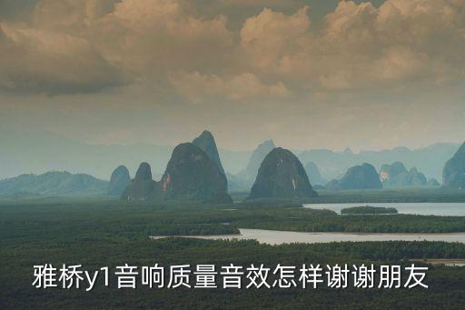 廣州雅拓功放怎么樣，雅橋的功放怎么樣