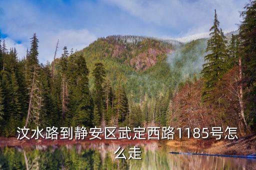 上海市武定西路1185號(hào)，汶水路到靜安區(qū)武定西路1185號(hào)怎么走