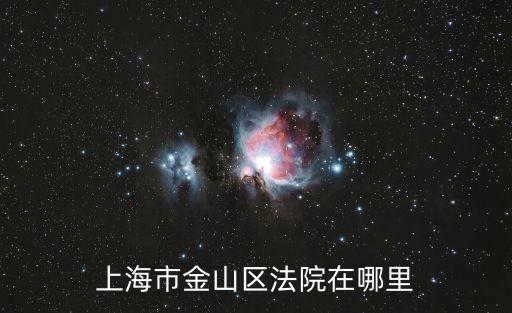 上海市金山區人民法院民庭分機號，上海市金山區法院在哪里
