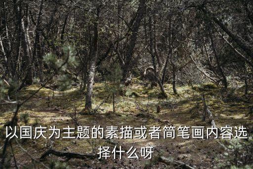 國慶簡筆畫，怎么畫國慶節