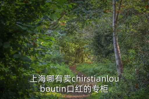 上海哪有賣chirstianlouboutin口紅的專柜
