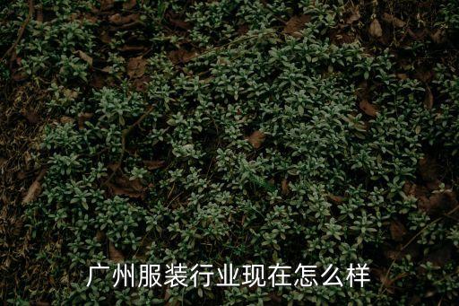廣州服裝行業概況，廣州服裝生意怎么樣
