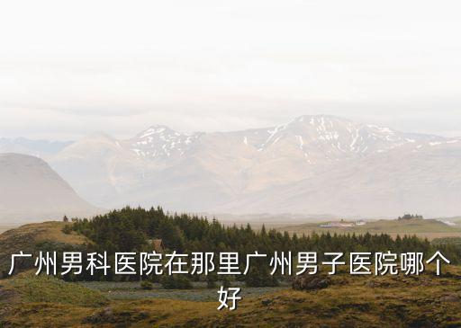 廣州那里看男性生殖科，廣州男科醫(yī)院在那里廣州男子醫(yī)院哪個好