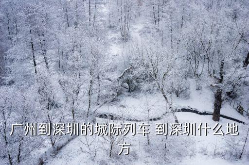 廣州至深圳的城際列車是深圳哪個(gè)火車站，廣州到深圳的城際列車 到深圳什么地方
