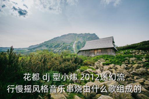 花都 dj 型小煒 2012迷幻流行慢搖風格音樂串燒由什么歌組成的