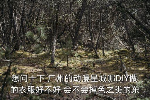 廣州動(dòng)漫星城定制服裝，廣州動(dòng)漫星城哪家店可以訂做COSPLAY的衣服