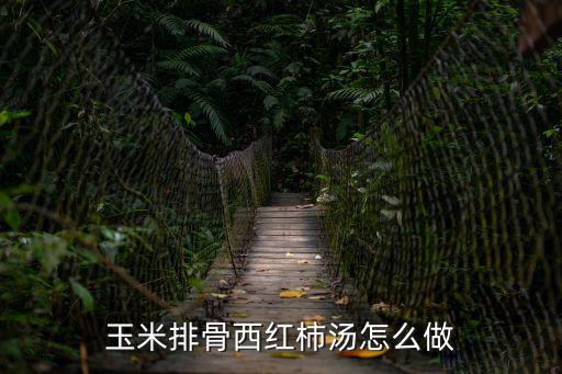 西紅柿玉米排骨湯，玉米排骨西紅柿湯怎么做