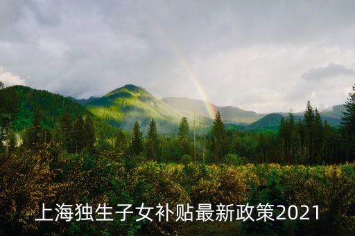 上海市獨生子女費用處，上海獨生子女費用領取規定
