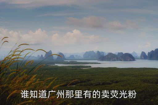 廣州硅膠夜光粉熒光粉，廣州花都新華哪兒有熒光粉買