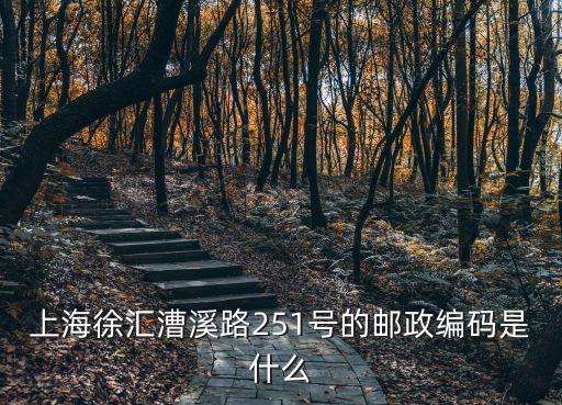 上海市漕溪路129號(hào)郵編，上海徐匯漕溪路251號(hào)的郵政編碼是什么