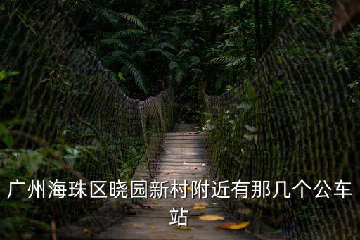 廣州曉港曉園新村，廣州曉港附近比較好的小區