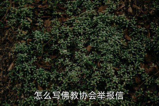 廣州佛山佛教協會，怎么寫佛教協會舉報信