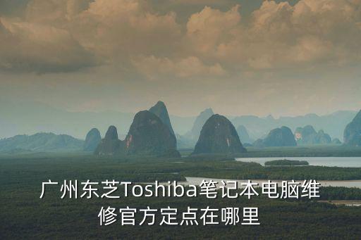 廣州東芝Toshiba筆記本電腦維修官方定點在哪里