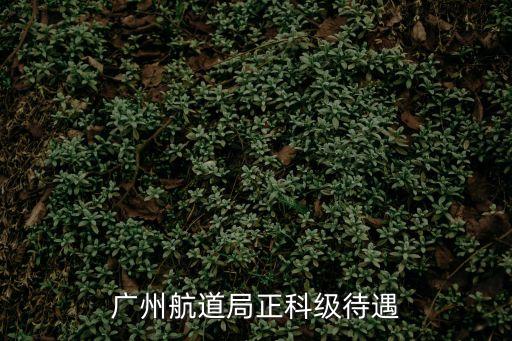 廣州航道局科員，廣州航道局正科級(jí)待遇