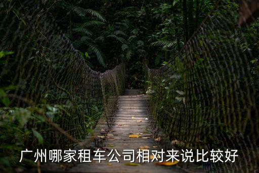 在廣州租車哪個(gè)公司最好，廣州哪家租車公司相對(duì)來(lái)說(shuō)比較好