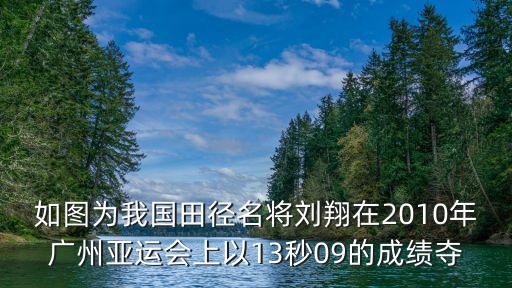 110米欄劉翔廣州亞運會，劉翔亞運會110欄