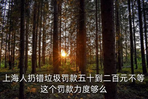 上海市民倒垃圾，上海市民產生的垃圾是怎么處理