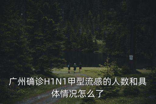 廣州確診H1N1甲型流感的人數和具體情況怎么了