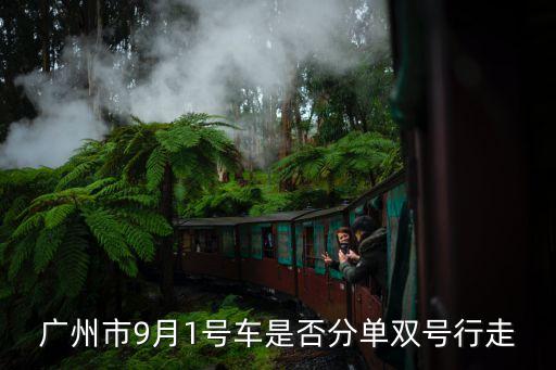 廣州9月小汽車，廣州市9月1號車是否分單雙號行走