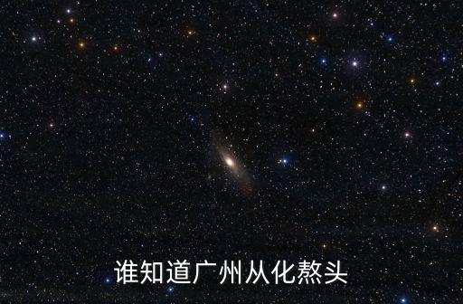 誰知道廣州從化熬頭