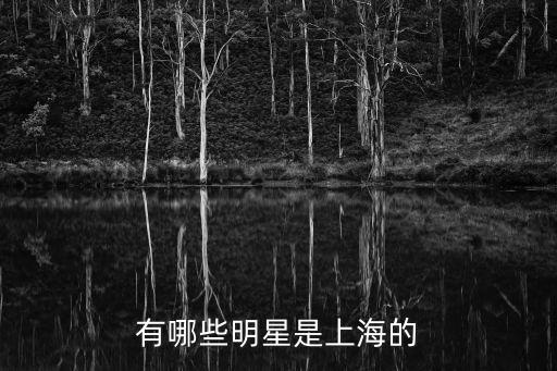 上海市男明星有哪些，上海戲劇學院有哪些帥氣男明星
