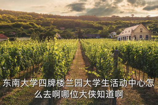 廣州東南大學四牌樓，東南大學四牌樓校區的校景介紹