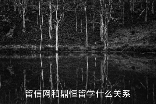 留信網和鼎恒留學什么關系