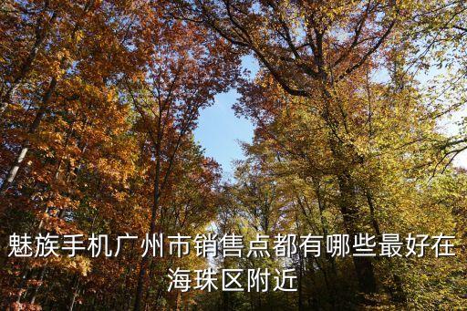 廣州大沙地潮樓手機店，魅族手機廣州市銷售點都有哪些最好在海珠區附近