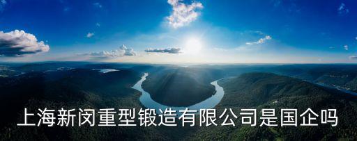 上海新閔重型鍛造有限公司是國企嗎
