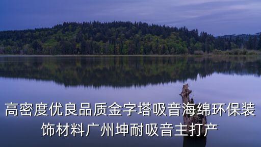 廣州海綿吸具，高密度優良品質金字塔吸音海綿環保裝飾材料廣州坤耐吸音主打產